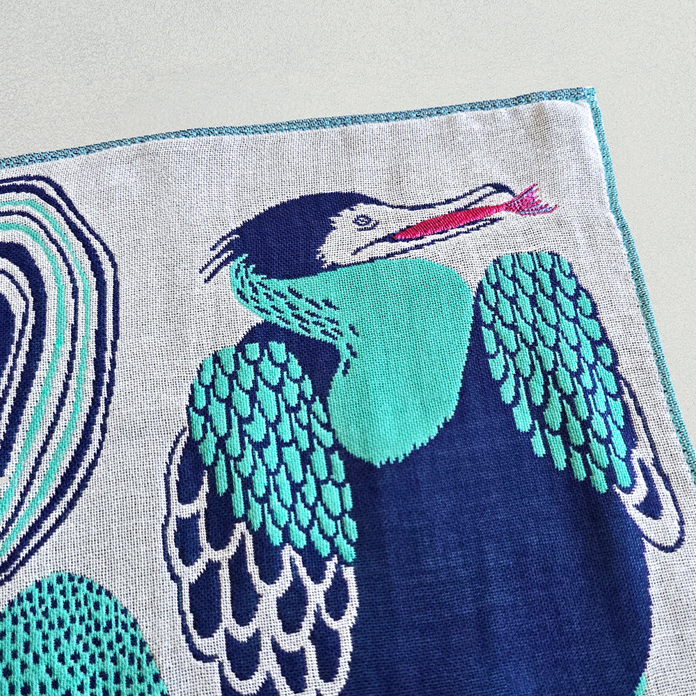 ガーゼハンカチ/川ほとりのにんまりのウたち【 限定商品 】