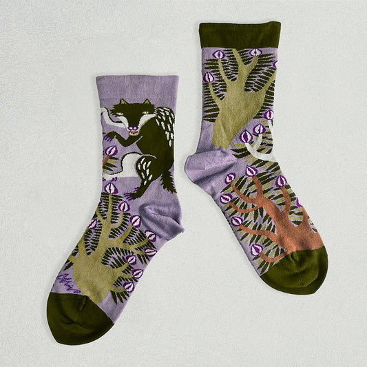 靴下/踊るオオカミ