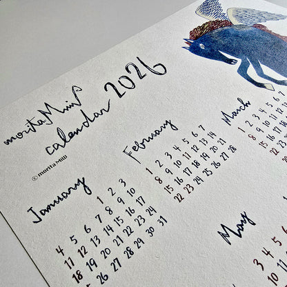 カレンダー/森田MiWカレンダー2026