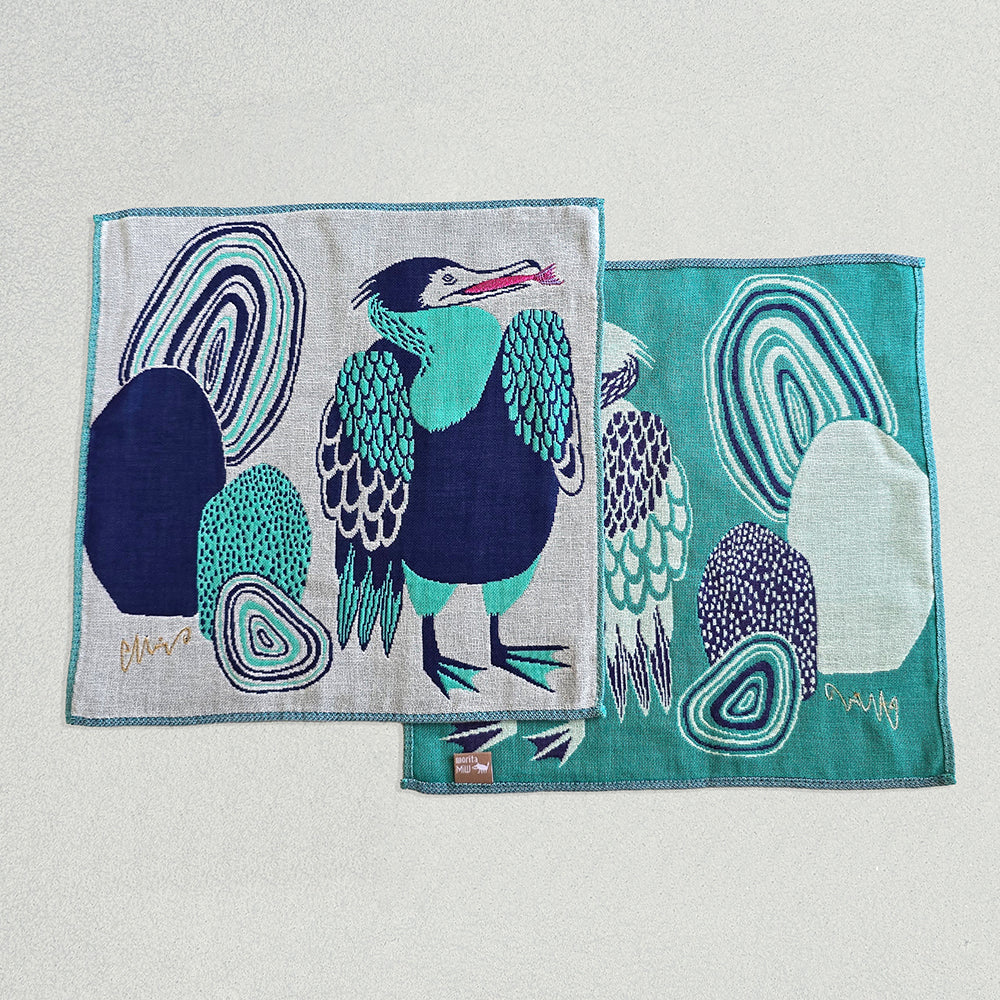 ガーゼハンカチ/川ほとりのにんまりのウたち【 限定商品 】