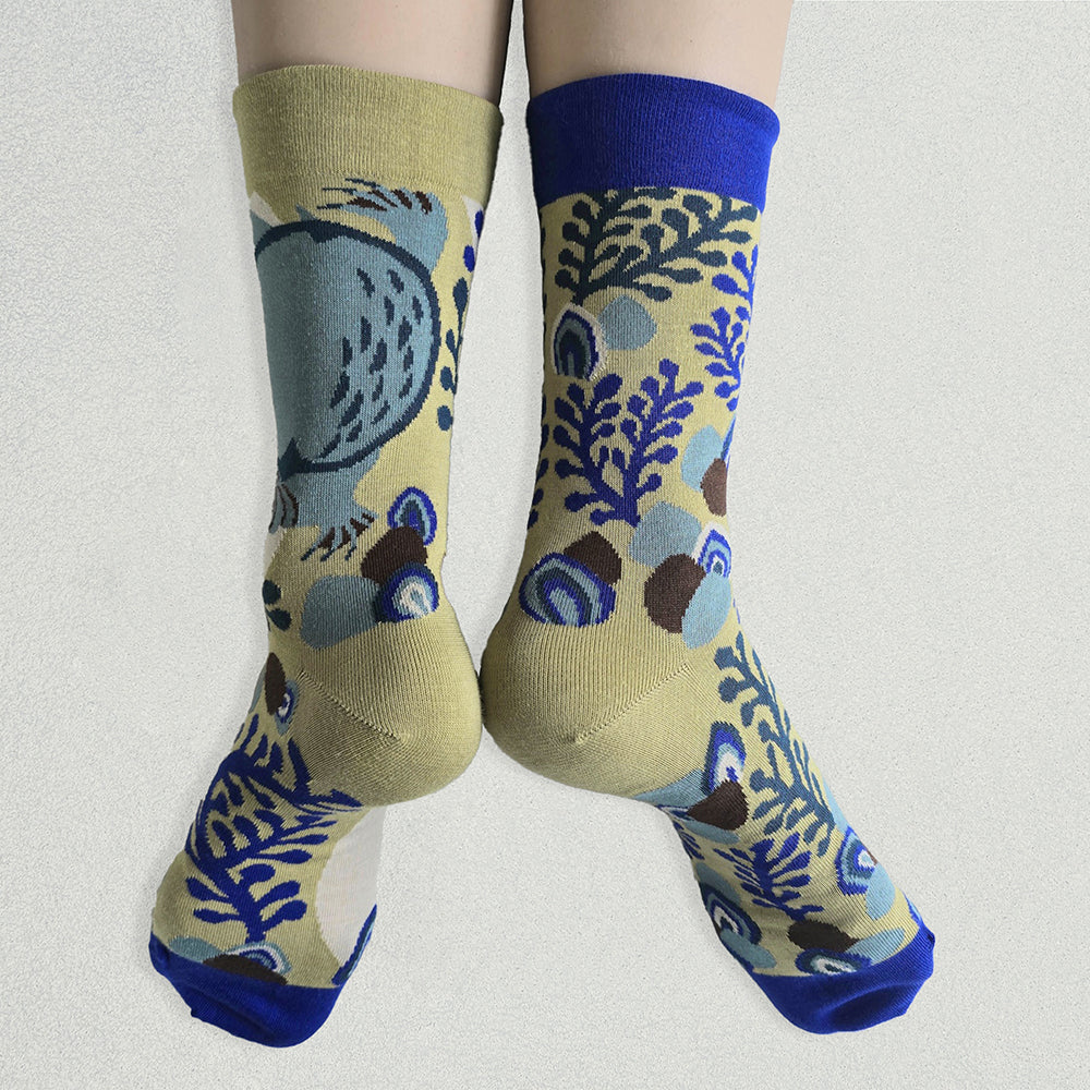 靴下/川原散歩のスッポン