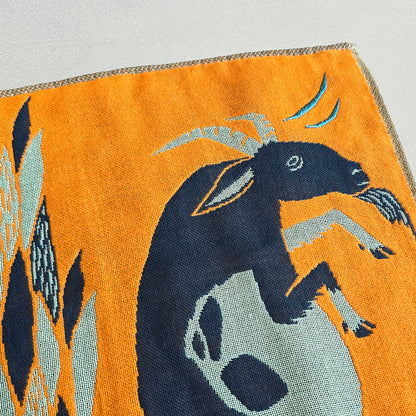 ガーゼハンカチ/岩山のスキップのヤギたち【 限定商品 】