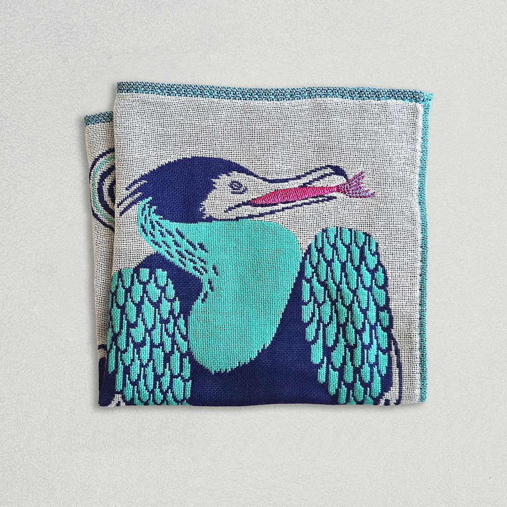 ガーゼハンカチ/川ほとりのにんまりのウたち【 限定商品 】