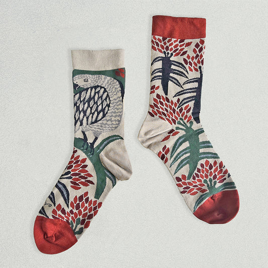 靴下/ご自慢ヨウム