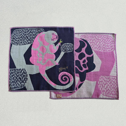 ガーゼハンカチ/樹枝のシッポのクスクスたち【 限定商品 】