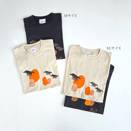 Tシャツ/八本足のオオカミ親子のTシャツ【オリジナル】